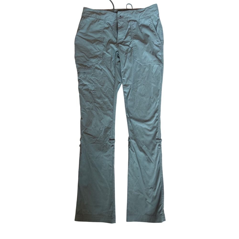 Columbia Saturday Trail II Sage Green Roll Up Hiking Pants Womens Omni Shield